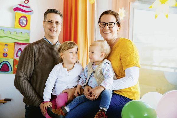 Sarah und ihre Familie fühlen sich im Universitätsklinikum gut aufgehoben. (FOTO: BOZICA BABIC)